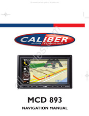 Caliber MCD 893 Manuel