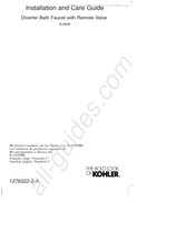 Kohler K-73078 Guide D'installation Et D'entretien