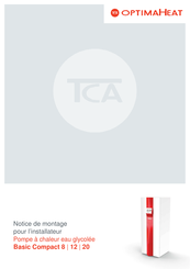 TCA OPTIMAHEAT Basic Compact 20 Notice De Montage Pour Installateurs
