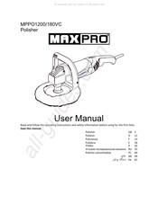 MaxPro MPPO1200/180VC Mode D'emploi