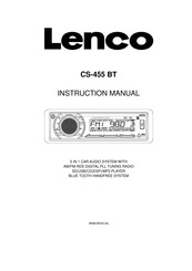 LENCO CS-455 BT Manuel D'instructions