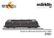 marklin 37801 Mode D'emploi