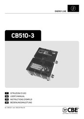CBE CB510-3 Serie Instructions D'emploi