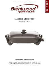 Brentwood Appliances SK-75 Manuel D'instructions