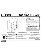 Cosco 5888501PCOM Instructions De Montage