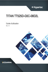 Hypertec CIARA TITAN TT525D-G5C-08D2L Guide D'utilisation