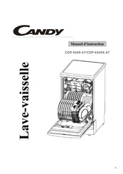 Candy CDP 4549X-47 Manuel D'instruction