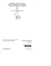 Kohler K-11821 Guide D'installation Et D'entretien