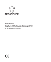Renkforce RF-HVC-400 Mode D'emploi