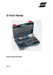 ESAB G-Tech Handy Notice