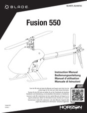 Horizon Hobby Blade Fusion 550 Manuel D'utilisation