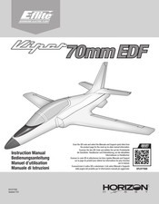 Horizon Hobby Viper 70mm EDF Manuel D'utilisation