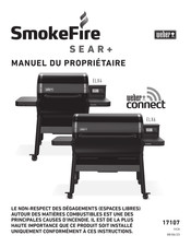 Weber SmokeFire SEAR+ ELX6 Manuel Du Propriétaire