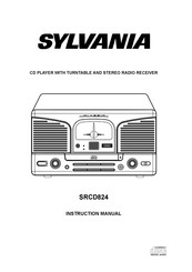 Sylvania SRCD824 Livret D'instructions