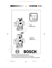 Bosch 1615 Mode D'emploi