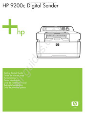 HP 9200c Digital Sender Guide De Mise En Route