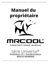 MrCool Universal Série Manuel Du Propriétaire