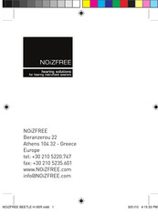 NOiZFREE Beetle H-3ST Mode D'emploi