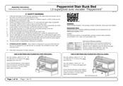 Night & Day Furniture Peppermint Instructions Pour L'assemblage