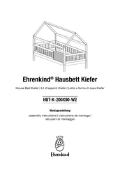 Ehrenkind HBT-K-200X90-W2 Instructions De Montage