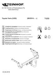 Steinhof T-233 Notice De Montage Et D'utilisation