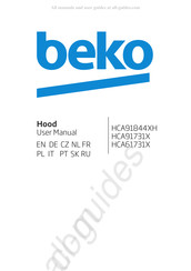 Beko HCA91844XH Mode D'emploi