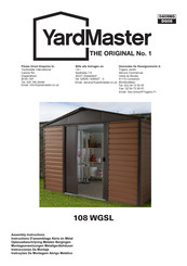 Yardmaster 108 GSL Instructions D'assemblage