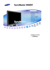 Samsung SyncMaster 906BW Mode D'emploi