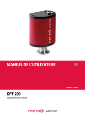 Pfeiffer Vacuum CPT 200 Manuel De L'utilisateur