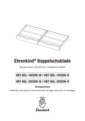 Ehrenkind HBT-BSL-200X90-N Instructions De Montage