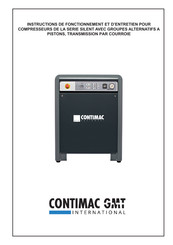 Contimac SILENT CST 800 SDS Instructions De Fonctionnement Et D'entretien