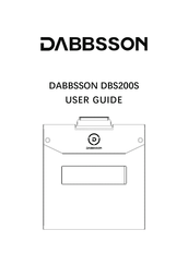 DABBSSON DBS200S Guide De L'utilisateur