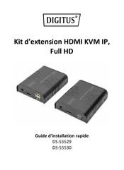 Digitus DS-55530 Guide D'installation Rapide