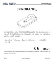 MIR Spirobank Oxi Manuel De L'utilisateur