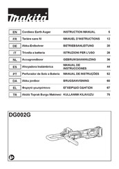 Makita DG002G Manuel D'instructions