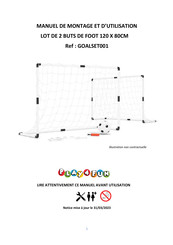 PLAY4FUN GOALSET001 Manuel De Montage Et D'utilisation