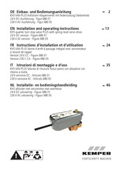Kemper 686 01 Instructions D'installation Et D'utilisation