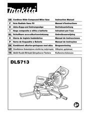 Makita DLS713NZ Manuel D'instructions