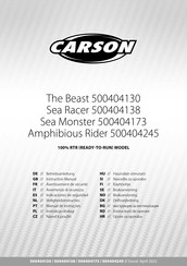 Carson Amphibious Rider Mode D'emploi