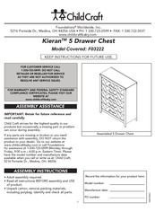 ChildCraft Kieran F03222 Instructions De Montage