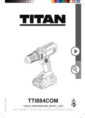 Titan TTI884COM Mode D'emploi