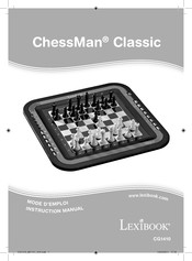 LEXIBOOK ChessMan Classic CG1410 Mode D'emploi