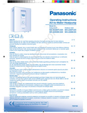 Panasonic WH-SDH09C3E5 Manuel D'instructions