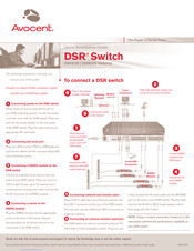 Avocent DSR Serie Guide D'installation Rapide