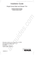 Kohler K-T16114 Guide D'installation