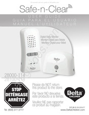 Delta Children Safe-n-Clear 28000-114 Manuel De L'utilisateur