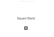 Square Stand Mode D'emploi