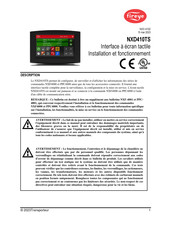 Fireye NXD410TS Installation Et Fonctionnement