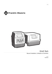 Franklin Electric DrivE-Tech Manuel D'installation, D'utilisation Et D'entretien