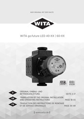 WITA LED 40 Serie Instructions De Montage Et De Service